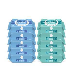 [코디] 티없이 맑고 깨끗한 물(캡) 물티슈 100매  10팩