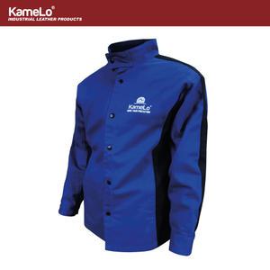 카멜로 용접복 방염면 용접자켓 보호구 상의 W151