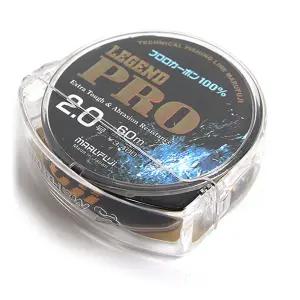 낚시방 마루후지 레전드프로/카본목줄(60m)/5중 코팅에 실크터치 가공