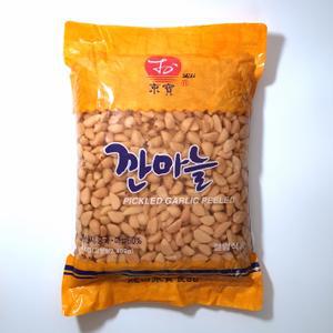 동보식품 깐마늘 절임4kg/마늘 장아찌 식초 절임