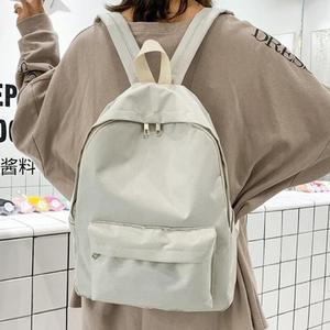 심플한 데일리 백팩 기본 책가방 중학생 고등학생