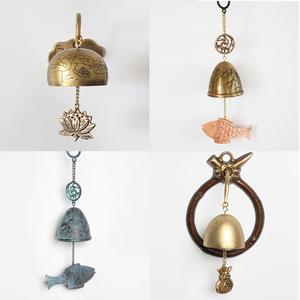 국내제작 황동주물 문종 모음 / 부엉이 연꽃 코뚜레 배낭종 현관문종 도어벨 풍경종 풍수인테리어소품