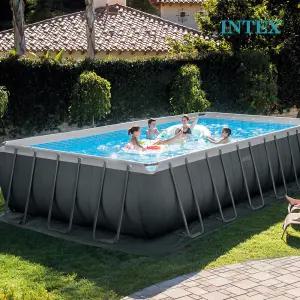 메가 인피니티 울트라 XTR 고급형 직사각 프레임 수영장 풀장 732x366x132cm 26364