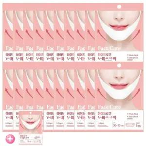 팩미인 하이드로겔 리프팅 콜라겐 브이라인 마스크팩 20+1 총21개