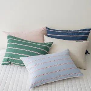 2장 1세트 신학기 먼지없는 부드러운 마이크로 알러지케어 순면 베개커버