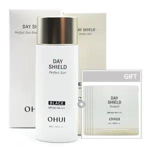 오휘 데이쉴드 퍼펙트 선블랙 80ml 대용량+선퀴드60ml
