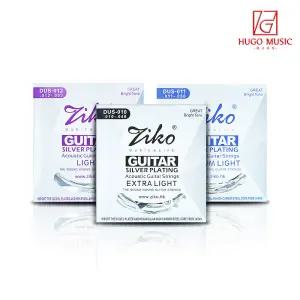 위고뮤직 ZIKO 통기타줄 DUS 010-048 011-050 012-053 실버 기타줄 어쿠스틱 스트링
