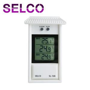 SL-168 디지털 최고최저온도계 비닐하우스 농가 화원 온도계 SELCO
