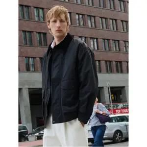 인퀼팅 바버형 사파리 - 블랙 (RY4837P435)