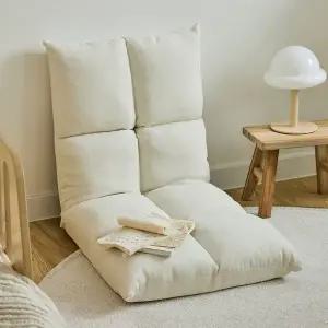 [한샘] 휴 모드 좌식의자 아이보리