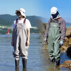 해루질 낚시 가슴장화 갯벌체험 고급체스타