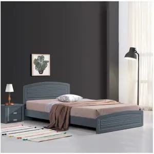 루바 일반형 그레이 싱글.슈퍼싱글 더블침대 퀸침대 매트리스포함