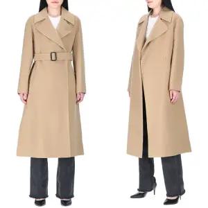 위켄드 MANU 마누 2425016041600 065 벨티드 울 코트 롱코트