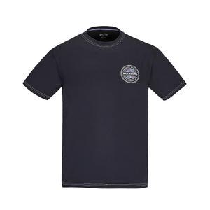 빌라봉 남성 블랙 릴렉스 반팔 래쉬가드 (AE21RE207BLK)