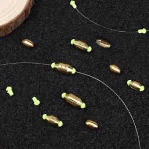 [999피싱]수중찌 유동추 순간 수중 봉돌 황동 고무 낚시추 바다 민물 채비