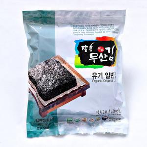 착한김 장흥무산김 유기 일반김 100매(1봉)