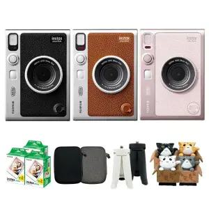 인스탁스 미니 에보 evo 즉석카메라+필름 60장+하드케이스+선물세트