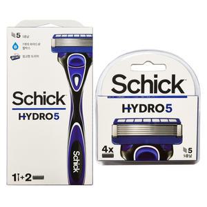 쉬크 하이드로5 면도기 + 면도날 4입