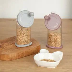 깨갈기 파스텔 수동 소금 깨 갈이 절구 그라인더 2color