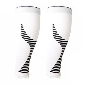 종아리 보호대 화이트 XL 종아리스타킹