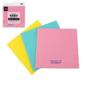 다용도 부직포 독일행주 38x38cm 10매입 (WFH60VK)