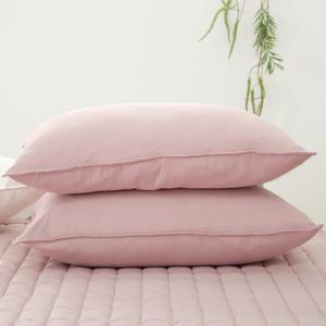 아이리스 2장세트 누빔 베개커버 베갯잇 베개피 4060 5070 무지