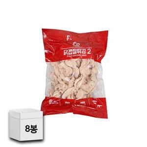 코코스 닭껍질 x8봉지 대용량 업소용 튀김 사이드 메뉴 치킨 껍질