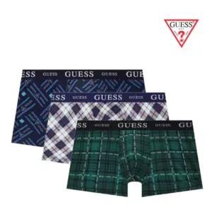 [게스언더웨어](타임스퀘어점패션관)베이직로고 남성드로즈 3종세트 GDMDR868869870