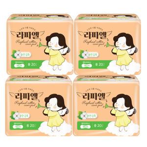 라파엘 팬티라이너 롱 20P X 4팩