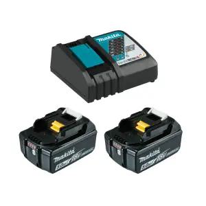 마끼다 18V 충전기 배터리 혼합키트 BL1850B 2개 DC18RC 1개셋트