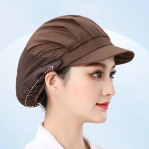 캡타입 머리망위생모자 급식실조리사모자 주방 식당위생모 3컬러