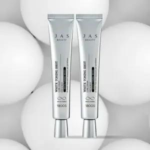 [본사]쟈스 화이트 토닝샷 코어크림 40ml x2개(니들샷/기미크림)