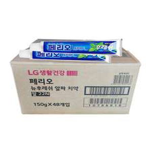 페리오 뉴후레쉬 치약 150g 50개(1BOX 업소용)