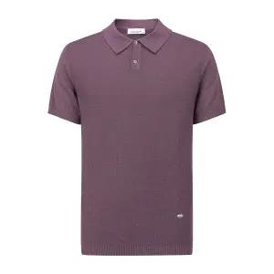 [프랑코페라로] 카라 반팔 스웨터 핑크 (AMRDTS20373)