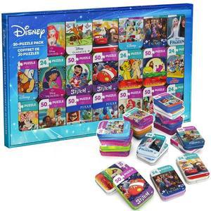 디즈니 틴케이스 24 50 피스 미니 직소 퍼즐 20개 세트