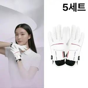 라이트컨택 여성 합피 양손 골프장갑 (5pcs) HCGVGV01