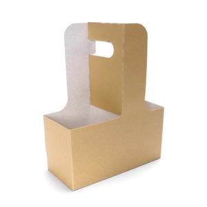 2구 일회용 테이크아웃 종이컵 페트컵 무지 컵 캐리어 1박스 200개