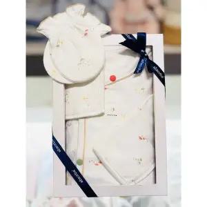 [압소바](광주신세계)[압소바 25F/W임신출산선물]물시 오가닉 배냇저고리+손싸개 2종 세트(A2D10105/A2D...