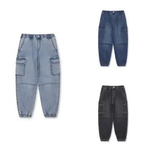 [대구백화점] [탑텐키즈]공용) 카고 조거 데님 팬츠(MKF3DP3211)