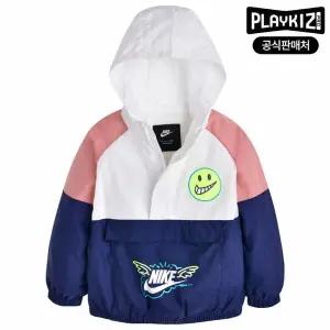[보리보리/플레이키즈프로]나이키 키즈 아노락 윈드러너 바람막이 자켓 A233JK152P