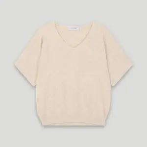 [코데즈컴바인](대구신세계) 브이넥 반팔 니트 풀오버 (CKC-PU004W9)