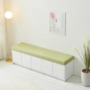 나무뜰 코젯 패브릭 1600 수납 벤치 소파 SRS020C (착불)