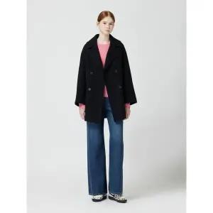 [CC콜렉트](타임스퀘어점패션관)더블 브레스티드 피코트_C254MSG163