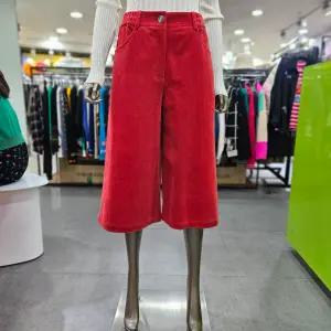 베네통/애플아울렛/코듀로이 뒷밴딩 7부 팬츠 BAPTA4561