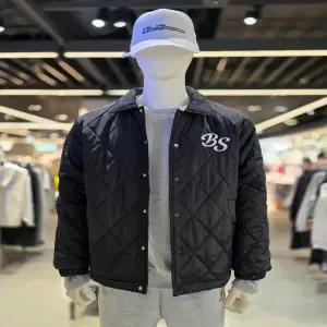 벤셔먼 BODJP421M 남성용 아플리케 클래식 퀼팅 패딩 자켓
