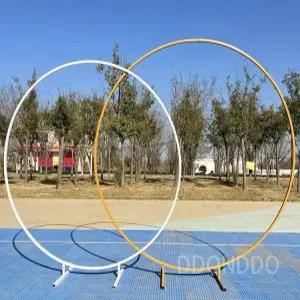 행사장 연극 프레임 링 틀 꽃 풍선 설치 대형 라운드 거치대 웨딩 장식 원형