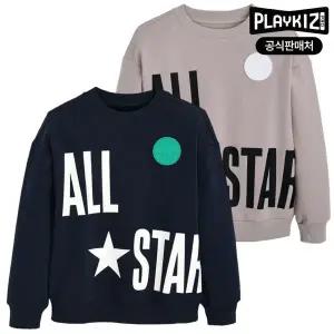 [보리보리/플레이키즈프로]컨버스 키즈 올스타 맨투맨 E224SW300P