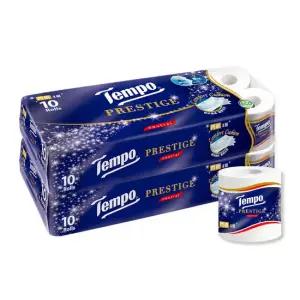 템포티슈 4겹 프레스티지 프리미엄 화장지 롤티슈 17m-10롤x2팩