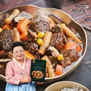 정성곳간 강순의 뼈없는 소 갈비 찜 500g 6팩 / 총 3kg