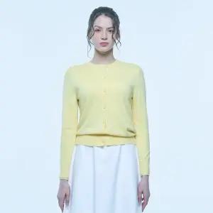 [UNIT](센텀시티점)캐시미어 블렌디드 비키 가디건 (ZFKKCA10AN-L/YELLOW)